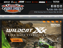 Tablet Screenshot of lincolnpowersports.com